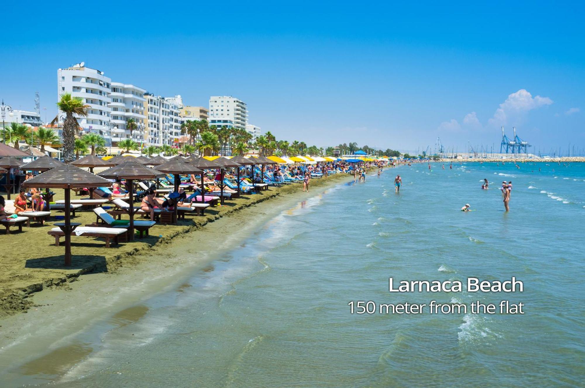Paradise Palms Seaview Apartment Larnaka Exterior foto